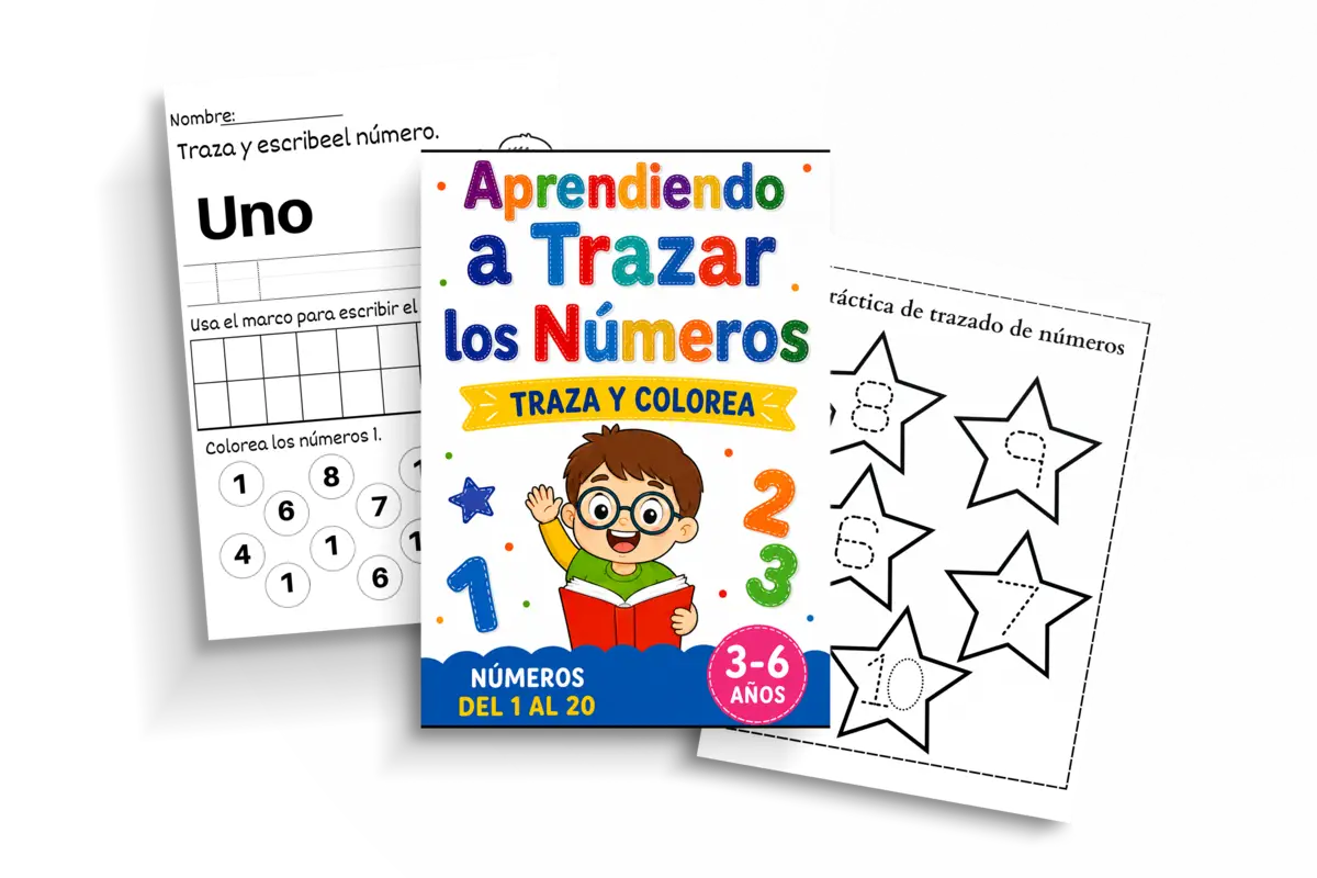 Cuaderno para aprender a trazar los números